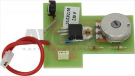 ELEKTROPLATINE GETRIEBEREGLER
