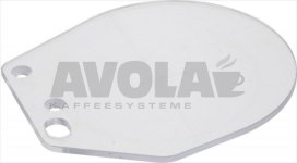 SCHUTZPLATTE FÜR HAND AUS POLYCARBONAT