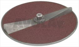 SCHLEIFSCHEIBE KARTOFFELSCHÄLER ø 490 mm
