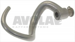 KNETHAKEN AUS ALUMINIUM ø EINSTELLBAR