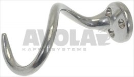 KNETHAKEN AUS ALUMINIUM ø 16 mm