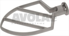 FLÜGEL EDELSTAHL BREITE 130 mm