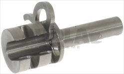 WELLE ZUR SPIRALAUSLÖSUNG MIT HEBEL