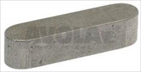 SCHLEPPERBOLZEN STAHL C40 6x6x25 mm