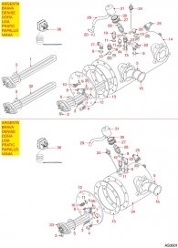 BOILER ARGENTA BRAVA DENISE DORA LISA PRACTIC RAPALLO VANIA Explosionszeichnung