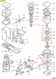 Cim04 Dosiermahlwerk Max Explosionszeichnung