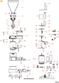 Cim09 Dosiermahlwerk 6S Explosionszeichnung