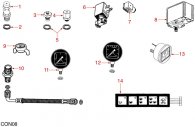 Conti Verschiedenes Elektronik Manometer Explosionszeichnung