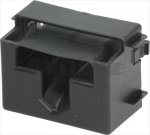 Kaffeeauslaufoberteil schwarz