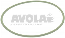 Saeco Idea O-Ring 4425, MOL PEROXID Grün