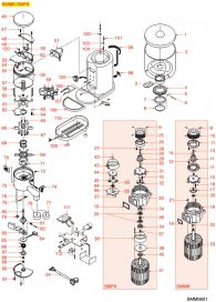 Smm0601 Dosiermahlwerk Smmk-smfk Explosionszeichnung