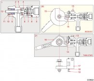 HAHN KOMPLETT XEOS EV - TWIN STAR Explosionszeichnung HAHN KOMPLETT XEOS EV - TWIN STAR Explosionszeichnung