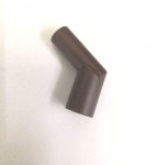 Ausgabedüse gebogen braun