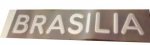 BRASILIA Aufkleber 180x28 MM