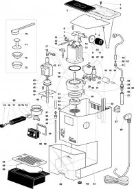 GAGGIA CLASSIC Explosionszeichnung GAGGIA CLASSIC Explosionszeichnung