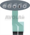 GEM Bianchi Tastatur 5 Tasten