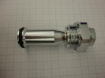 E61 Kollektor verchromt - komplett mit Dichtungen, Düse und Sieb