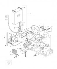 ROCKET CELLINI - GIOTTO EVOLUTION V2 ab D1306C2V0730 HYDRAULISCHE ANLAGE Explosionszeichnung ROCKET CELLINI - GIOTTO EVOLUTION V2 ab D1306C2V0730 HYDRAULISCHE ANLAGE Explosionszeichnung