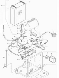 Rocket Cellini - Giotto Plus V2 Hydraulische Anlage Explosionszeichnung