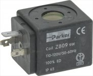 SPULE PARKER ZB09 9W 110/120V 50/60Hz