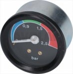 GRIMAC MANOMETER FÜR KESSEL ø 41 mm 0÷2,5 bar