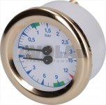 Manometer für Kessel- und Pumpendruck ø 63 mm