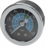 MANOMETER PUMPE ø 52 mm 0÷15 bar