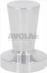 TAMPER AUS ALUMINIUM POLIERT ø 53 mm