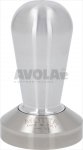 TAMPER AUS ALUMINIUM UND INOX ø 53 mm