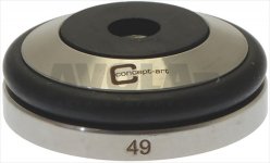 BASIS FÜR TAMPER M8 KNOCK INOX ø 49 mm
