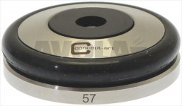 BASIS FÜR TAMPER M8 KNOCK INOX ø 57 mm