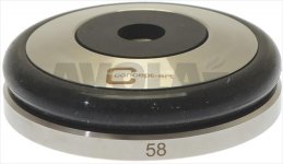 Basis für Tamper M8 Knock Inox ø 58 mm