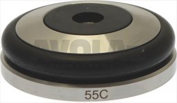 BASIS FÜR TAMPER M8 KNOCKC INOX ø 55 mm