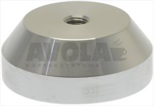 BASIS FÜR TAMPER M8 CLASSIC ALU ø 55 mm
