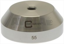 BASIS F. TAMPER M8 CLASSIC INOX ø 55 mm