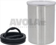 Airscape Vakuumbehälter Edelstahl 1800 ml