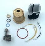 Rancilio Kessel mit Heizkörper 230V 1100w Verschraubte Heizung inkl. Kabelsatz Kesseldichtung und Isolierung