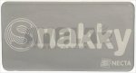 SCHILDAUFKLEBER MIT SNAKKY-LOGO