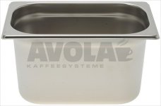 BEHÄLTER GASTRONORM EDELSTAHL GN 1/4 265