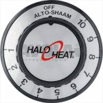 DREHKNOPF SCHWARZ ø 48 mm OFF-1-10