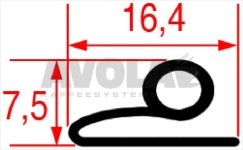 BACKOFENDICHTUNG 2455 - 3 m