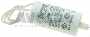 KONDENSATOR DUCATI ENERGIA 2,5µF M/KABEL