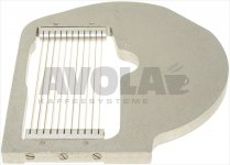 SCHEIBE GEMÜSESCHNEIDER LEISTEN 6x6 mm