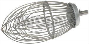 SCHNEEBESEN AUS METALL M. DRAHTEN ø 5 mm