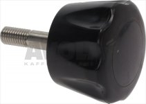 DREHKN. WAGEN SCHWARZ ø 66 mm STEIG. M12