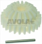 ZAHNRAD DOPPEL MIT ELASTISCHEM STECKER