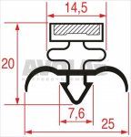 STECKDICHTUNG 1330x610 mm