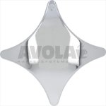 DREHKNOPF SILBER ø 83 mm