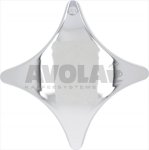 DREHKNOPF SILBER ø 83 mm