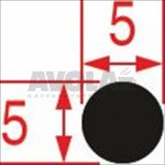 DICHTUNG FÜR OFENGLAS 430x360 mm